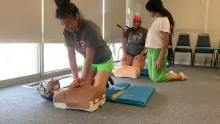 CPR training at the Metropolitan Career-Technical Center
