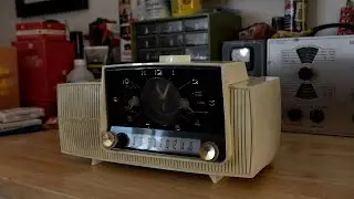 1950's GE 433C Tube Radio Restoration
