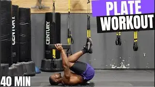 40 MIN | Full Body Workout With Just a Weight Plate | Total Body Strength Training | HIIT Workout