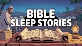 Calm Bible Stories For Sleep And Relaxation | Black Screen With Rain Sounds For Relaxation