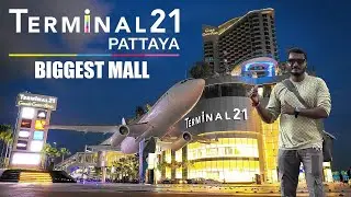 Biggest Mall in Thailand | Teriminal 21, Pattaya💥 | Thailand Series -7 | Fly With Vicki 4K