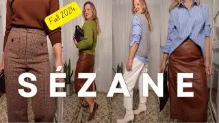 Осенняя коллекция SEZANE 2024 | Обзор примерочной коллекции Sezane Haul