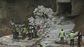 Congo, L'&eacute;rosion de Ngamakosso inqui&egrave;te les riverains