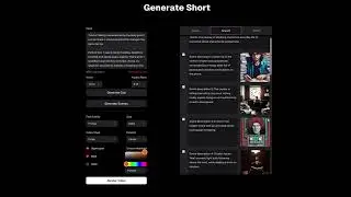 Shorts Generator Demo