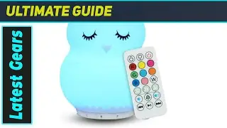 Owl Bluetooth Speaker & Nightlight: The Cutest Bedside Companion!