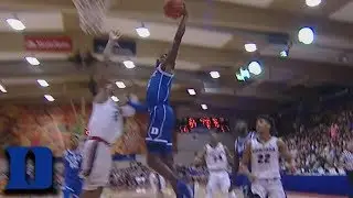 Duke&rsquo;s R.J. Barrett Delivers Posterizing Dunk vs. Gonzaga