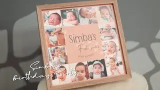 抓周派對｜寶寶周歲 生日派對 Simba's 1st birthday party