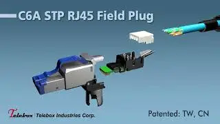 MP36 Cat.6A STP RJ45 Field Plug