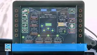 Our unique touchscreen control for our equipment shown on an ARC 3000!