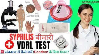 VDRL Test | Syphilis Diagnosis | Procedure, Report Interpretation & Importance | Pathology Lab