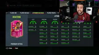 Auzio Reacts to NEW 96 FUTTIES Boateng SBC