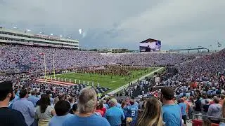Ole Miss vs Auburn National Anthem w/ Blackhawk flyover