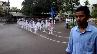 excellent march past which is done by our nirmalites on 15 august 2018 at nirmala high school