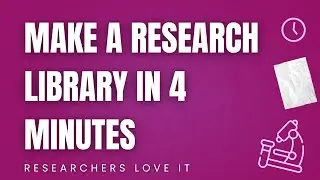 Create Your Own Library With AI In 4 Minutes