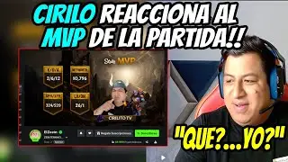 CIRILO REACCIONA AL MVP DE LA SEMIFINAL | ENTREVISTA CON RAMPAGE Y KINGTEKA