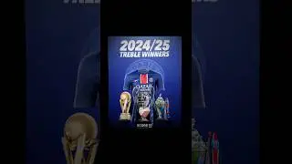 PSG first treble 💀 #football #soccer #PSG #championsleague #treble #zidane #edit #trophy