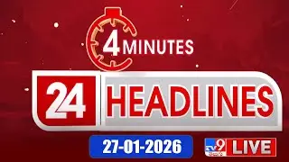 4 Minutes 24 Headlines LIVE | Top News | 27-01-2026 - TV9
