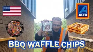Aldi American Week BBQ Waffle Chips