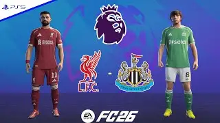 Liverpool vs Newcastle United | Premier League 25/26 Round 24 | Match Simulation | FC 26 - PS5&trade;[4K]