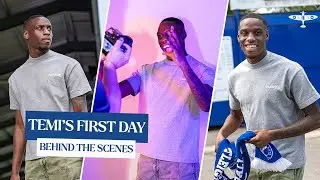 SIGNING DAY: Behind The Scenes with Temi Eweka! 👋🎥