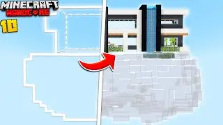 I Built A Cloud Base In Minecraft Hardcore!