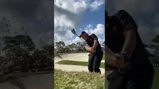 Gary Player&rsquo;s Crisp Bunker Shot 😍 | PXG #shorts