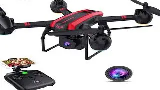 SANROCK 1080P HD Camera Drones for Adults And Kids, X105W RC Quadcopter for Beginners, Wifi Live Vid