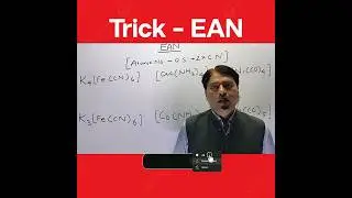 trick EAN|Effective atomic number|#shorts #viral #shortvideo #youtube