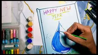 Save Water Save Earth 🌍| Part-2 | Make Greeting Card | Easy Drawing
