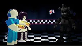Jugando Fnaf Eternal Night con mi mejor amigo 😆