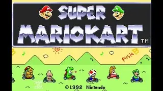 Super Mario Kart  ( Snes ) - Challenge Unknown! (For now)