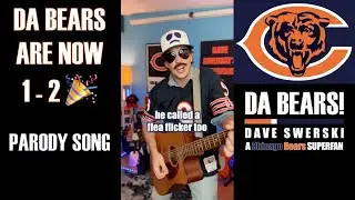 Da Bears WON!!! 🎉 a Chicago Bears Superfan parody song 🎬🕺🏻🐻⬇️