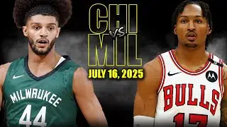 Chicago Bulls vs Milwaukee Bucks Full Game Highlights - July 16, 2025 | NBA Summer League