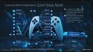 Lost Soul Aside &middot; PS5 &middot; Settings