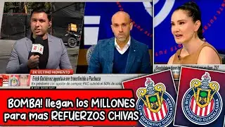 🔥🐐 BOMBA! Reporte de Chivas de ULTIMA HORA! Llegan los MILLONES para REFUERZOS! Nuevas BAJAS CL 2026