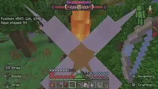 Minecraft Bedrock Rlcraft. Easy Boss Farming Method 3 (Death Knight)