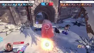 Mei 1v4 CLUTCH in mei snowball offensive