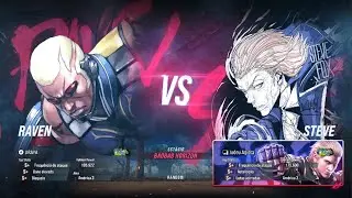 TEKKEN RAVEN VS Steve Foxx