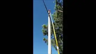 SILTI SUD S.p.A - RABBIT KIT -  climb safely on a Fiberglass Pole / Wooden Pole