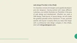 Web Development Company Dubai