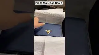 Unbox PRADA Wallet on Chain 💖 #prada