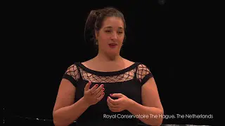 Masterclass Christa Ludwig part 1: Carina Vinke (mezzo-soprano)