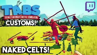 CELTIC WARRIORS OUTNUMBERED! | Totally Accurate Battle Simulator