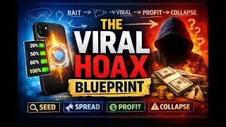 The Viral Hoax Blueprint: How It Spreads, Who Profits, and Why It Collapses
