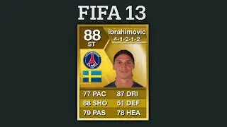 Zlatan Ibrahimović FIFA Evolution (10-23)