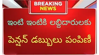 పెన్షన్ డబ్బులు పంపిణీ #viralvideo #viral #pension #ap #apnews
