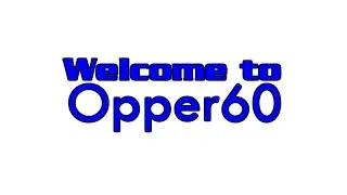 Welcome to Opper60 (Old)