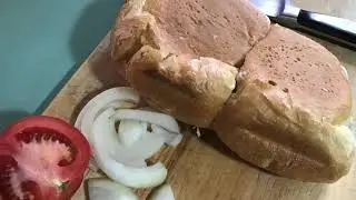 Lockdown Lunches: Burger & Chips