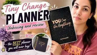 Unboxing the Tiny Change Daily Diary Planner 2024: 100 Days to Achieve Your Goals