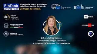FinTech Awards Italia Assessore Patrizia Saccone